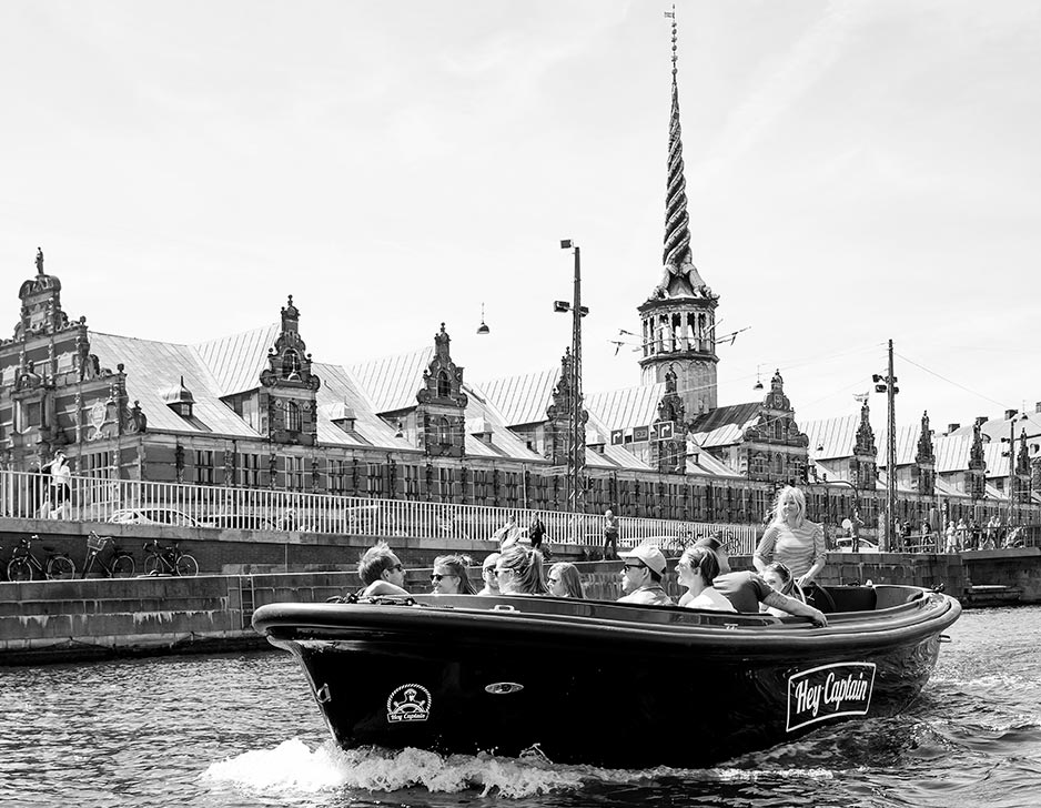 Kanalrundfart i København med Hey Captain