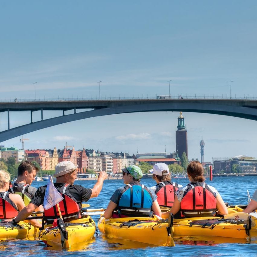 Citykajak med Stockholm Adventures