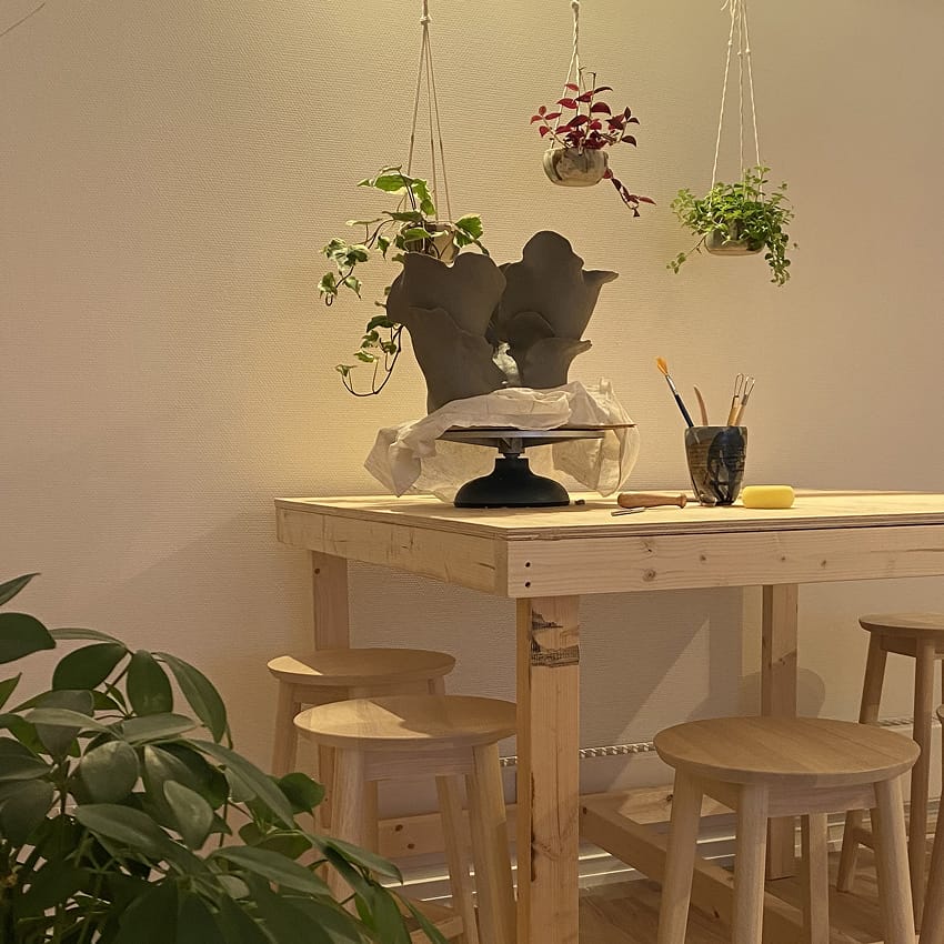 Månedens keramik workshop hos Harpa.form