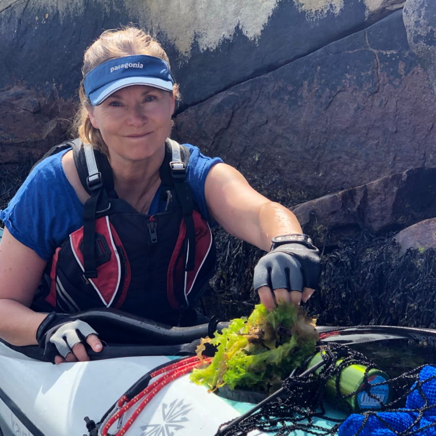Tångpaddling och matlagning på skärgårdsö med Catxalot