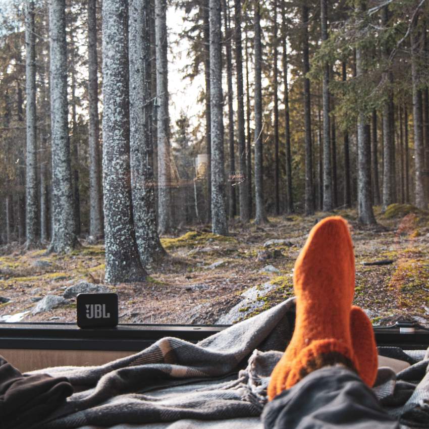 2 nätter off-grid i ett hållbart tiny house i skogen