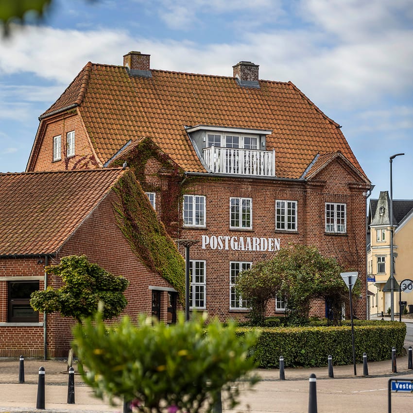 Fransk charme & gastronomi på Boutique Hotel Postgården