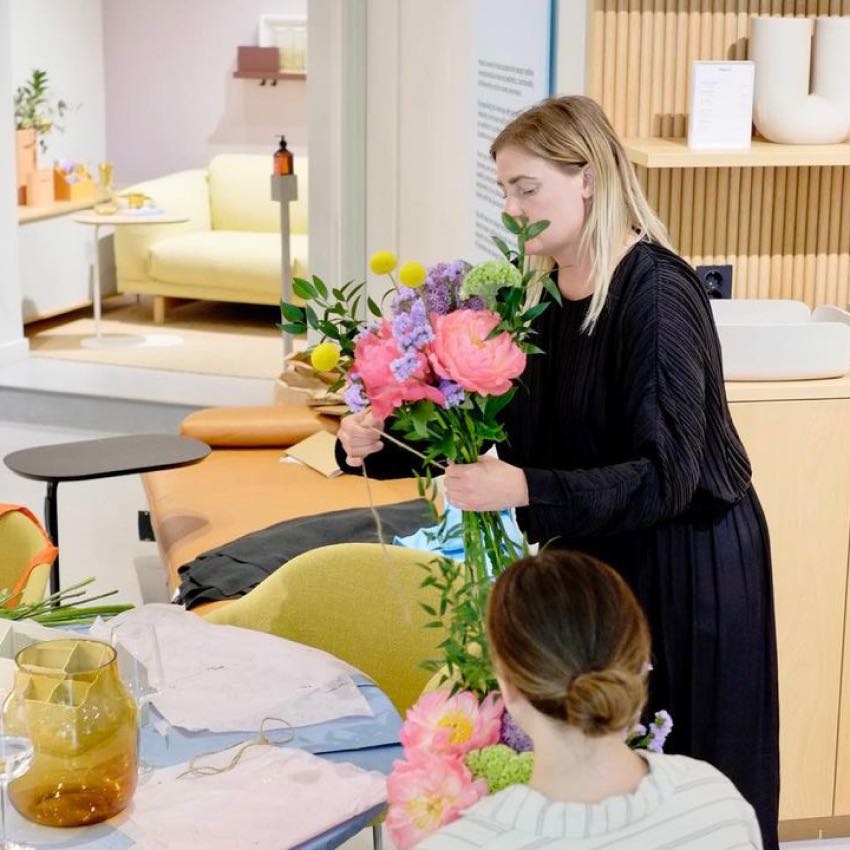 Blomsterbindning med FLWRS