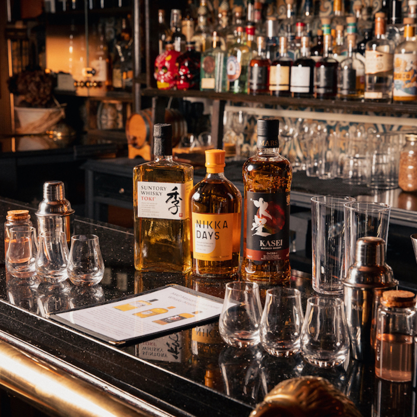 Japansk Whiskyprovning hos MAP Petite Maison