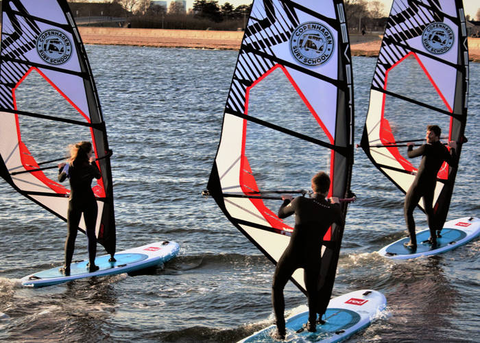 Windsurf kursus hos Copenhagen Surf School