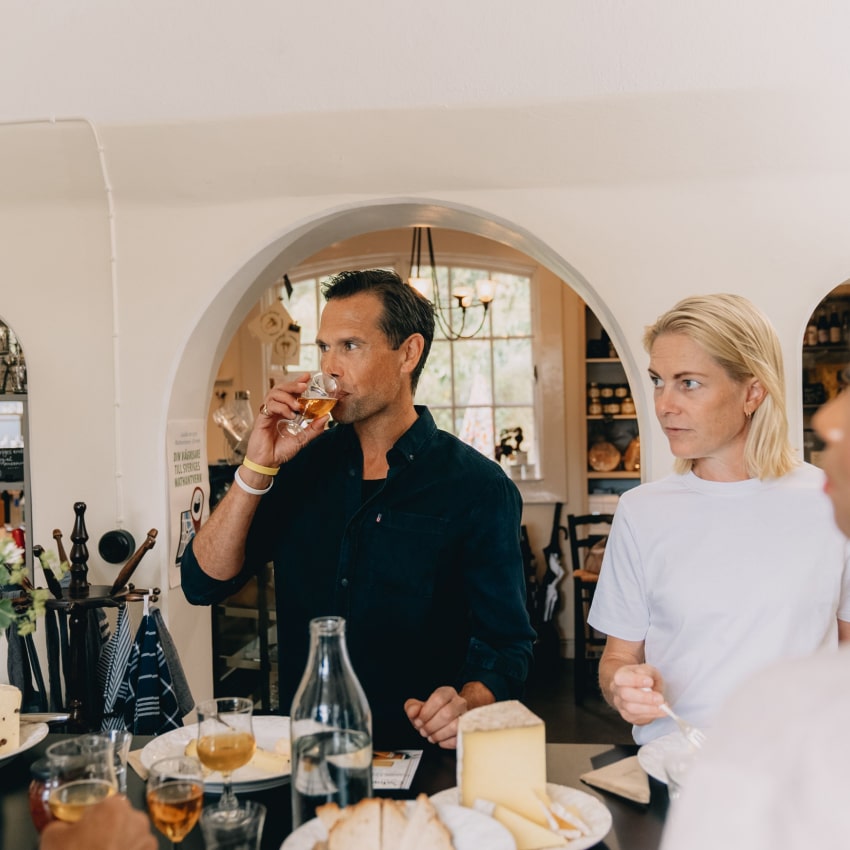 Ost- och ölprovning hos Ostmakeriet & Waxholms Bryggeri