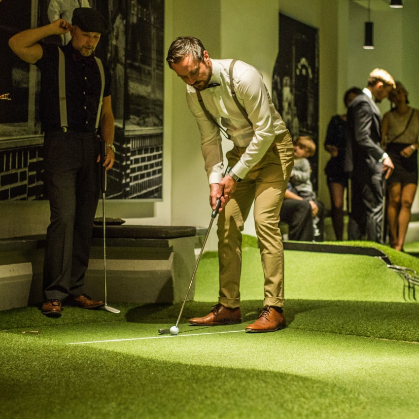 Minigolf och middag på SWING by Golfbaren