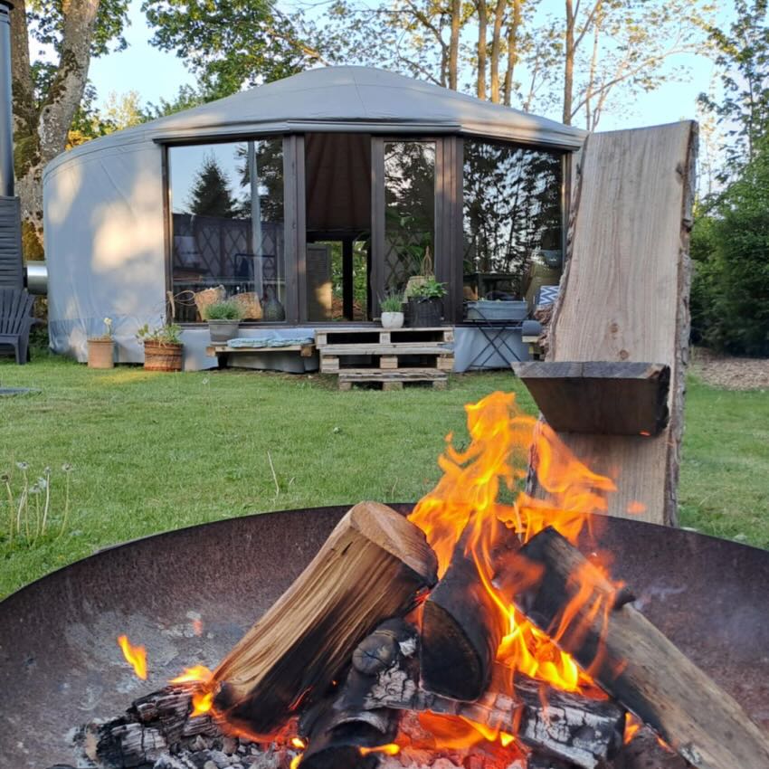 Luksus Glamping i Mongolsk Jurt