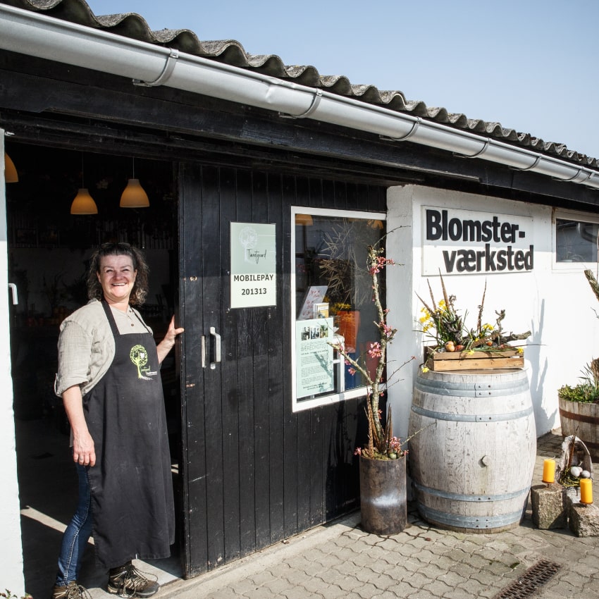 Workshop i at lave evighedsbuketter på Tinnetgaard