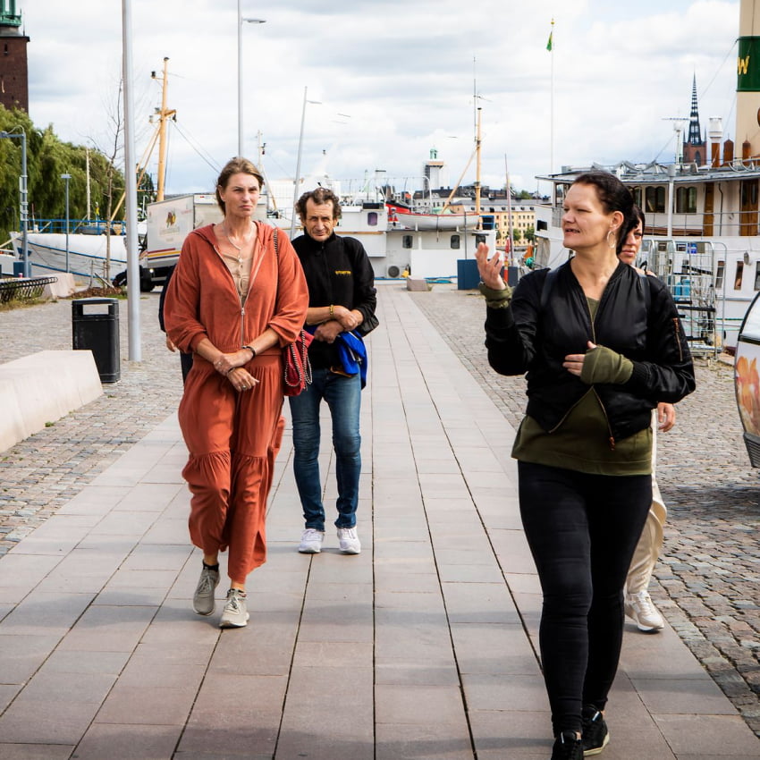 Stadsvandring i de hemlösas kvarter