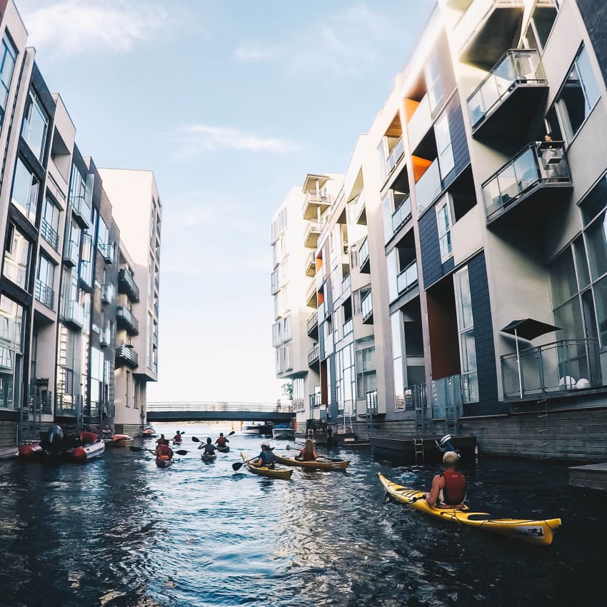 Erkende Erhvervelse lilla Citytur i København med Kayak Republic - Book din tur her