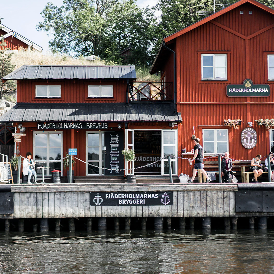 Ölprovning hos Fjäderholmarnas Bryggeri
