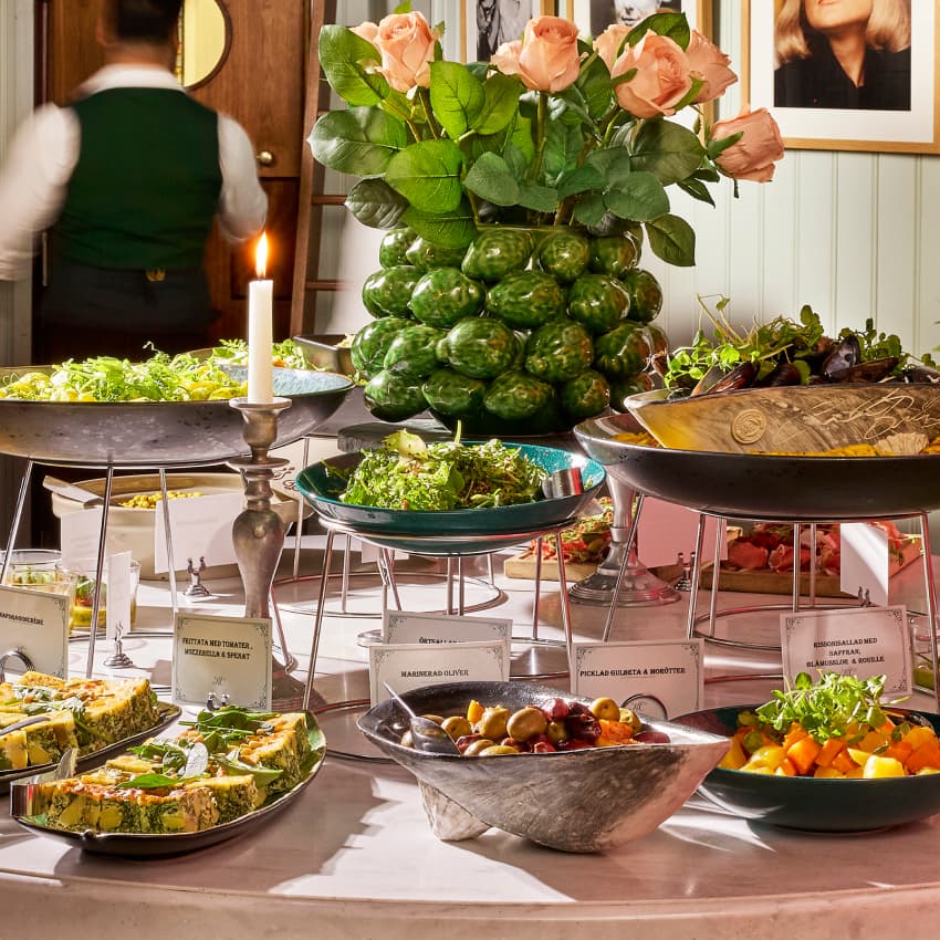 Lyxig brunch på Hotel Kung Carl