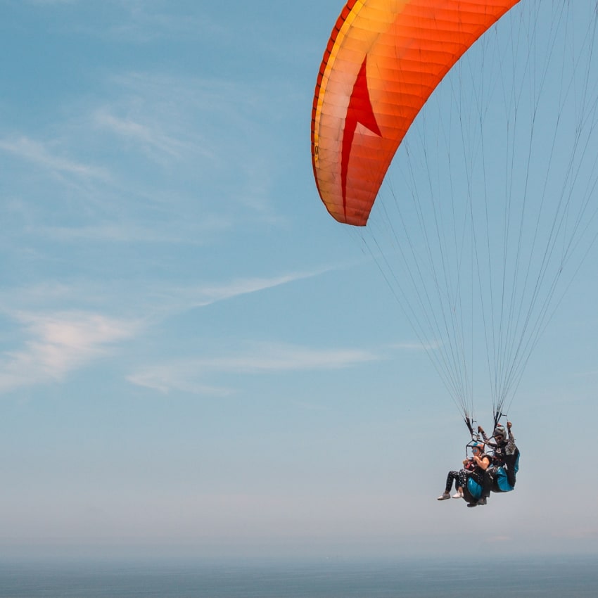 Prøv Paragliding