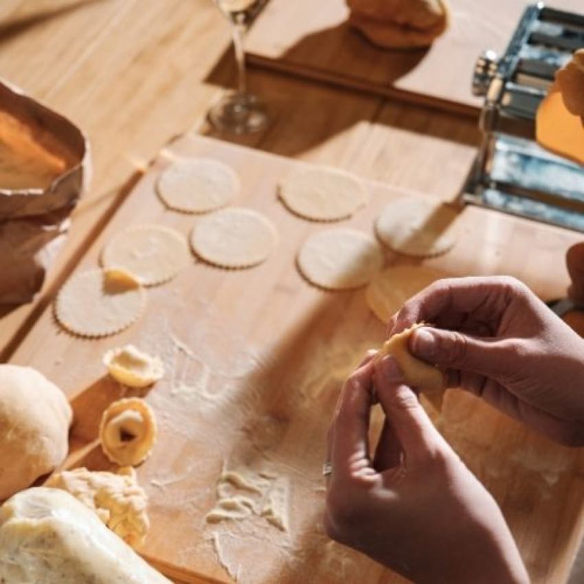 Färsk pastabakning hos Al Dente