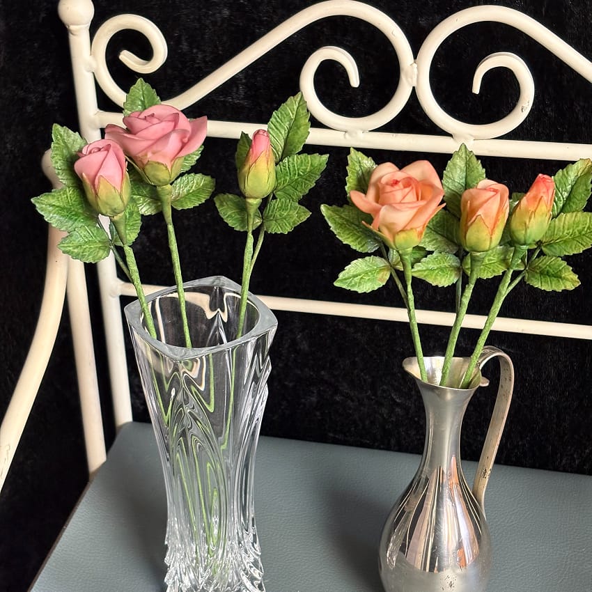 Lær at lave naturtro blomster i koldt porcelæn hos Sukkerblomster