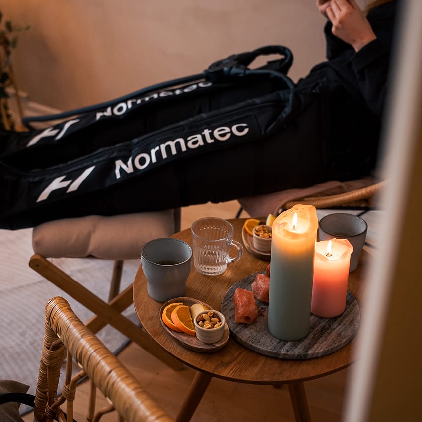 Recovery boots & vibroakustisk terapi hos Copenhagen Float