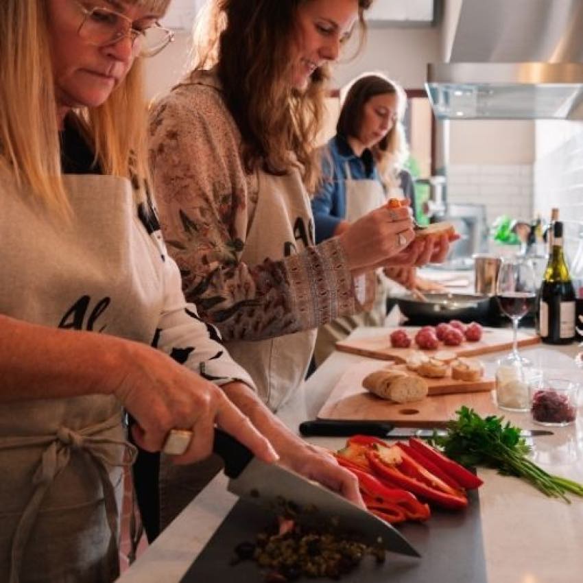Vegansk Matlagningskurs all'Italiana hos Al Dente