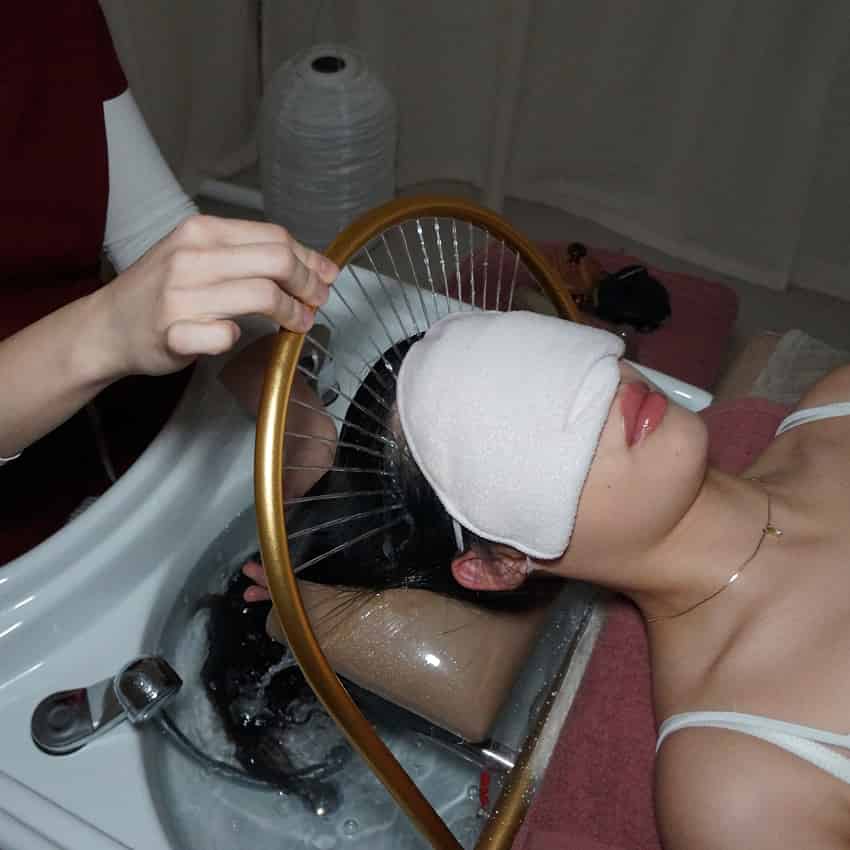 Japansk headspa hos D'HeadSpa