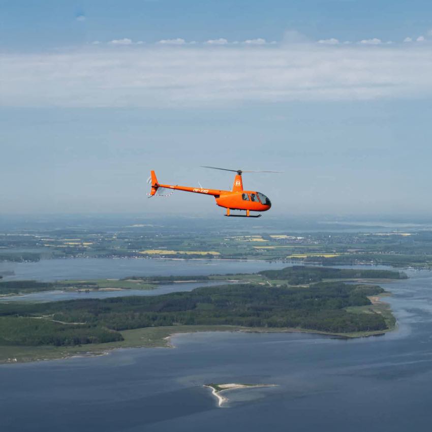 Privat helikoptertur med HeliCompany