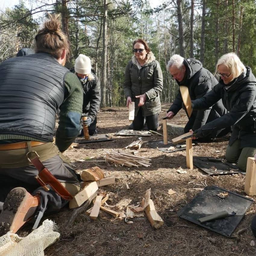 Bushcraft och överlevnad med Naturens Hemligheter