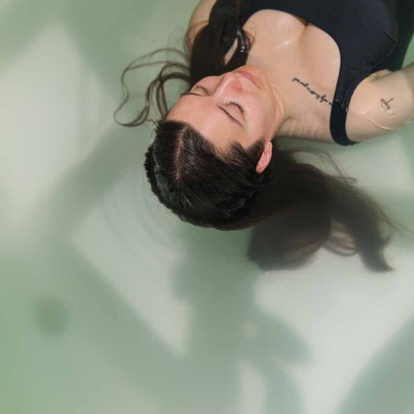 Floating for 2 hos PAUSE recovery studio